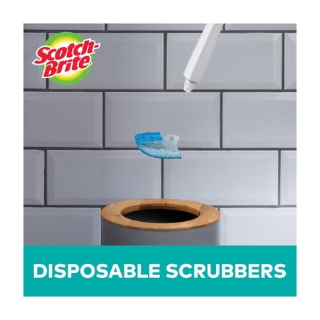 SCOTCH-BRITE DISPOSABLE REFILLS FOR TOILET CLEANING SYSTEM, 12 REFILLS