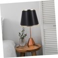 thumbnail image 3 of Pantalla de tela para escritorio, miniaccesorios negros, pantalla de lámpara de mesa auxiliar, pantallas de lámpara de tambor para lámparas de mesa, pantallas de lámpara para mesa, 3 of 5