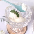 thumbnail image 4 of 4 Pcs Long Handle Plastic Coffee Spoons, Dessert Scoops, Colorful Plastic Soda Dessert Spoon for Latte Machiatto Tall Iced Tea Cocktail Ice Cream Longdrink Spoons 8", 4 of 8
