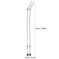 thumbnail image 2 of BEADCEST 12Ud Soporte Para Bolígrafo De Silicona Negro Cuerda Elástica Antipérdida Para Stylus Uso Oficina, 2 of 8