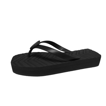 

slipper for Women Ladies Shoes Summer Beach Slippers Love Breathable Lightweight Platform Flip Flops PU Dress Sandals for Women Black