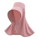 thumbnail image 1 of Sombrero de ala ancha para mujer, estilo chal, para el sol, para pesca al aire libre, sombrero de pescador, sombrero de playa portátil Rosa, 1 of 9
