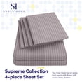 thumbnail image 2 of Sábanas Sweet Home Collection 1500 Supreme Twin Grey, 2 of 5