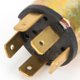 thumbnail image 4 of 3 Speed Air Conditioning Fan Switch Universal Plastic Rotary Knob for Car Truck 12V 24V, 4 of 4