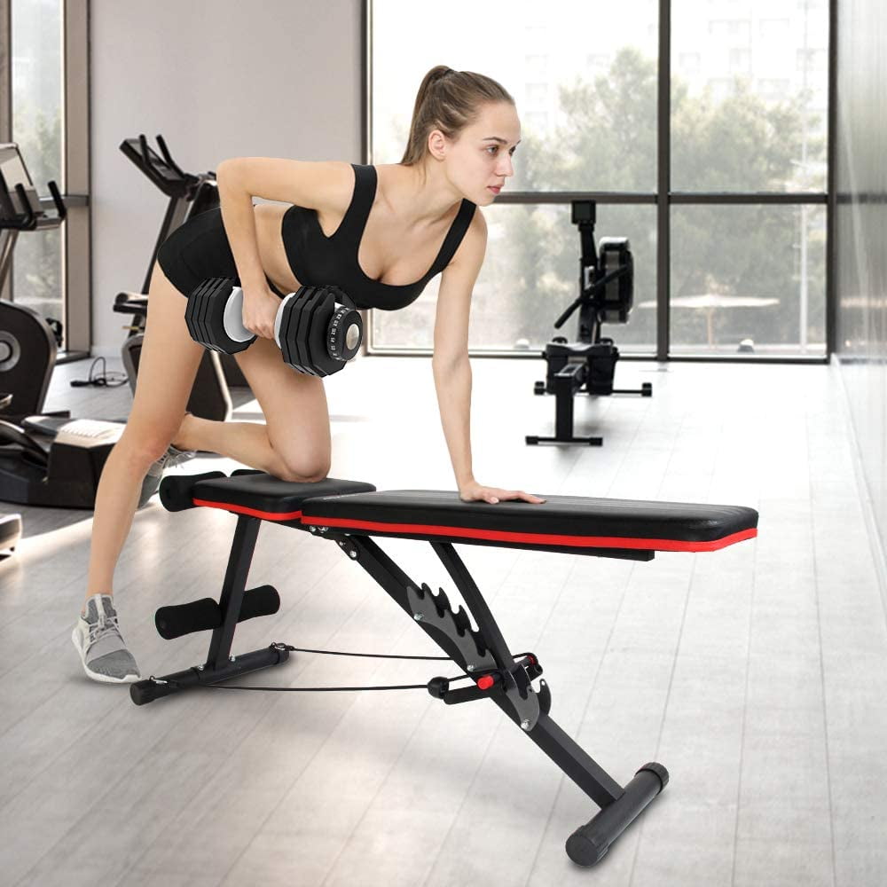 Ativafit Adjustable Weight Bench for Full Body Workout Multi