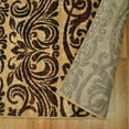thumbnail image 4 of Sheffield Traditional Scrolling Damask Indoor Area Rug by Blue Nile Nills - 5' x 8', Gold, 4 of 6