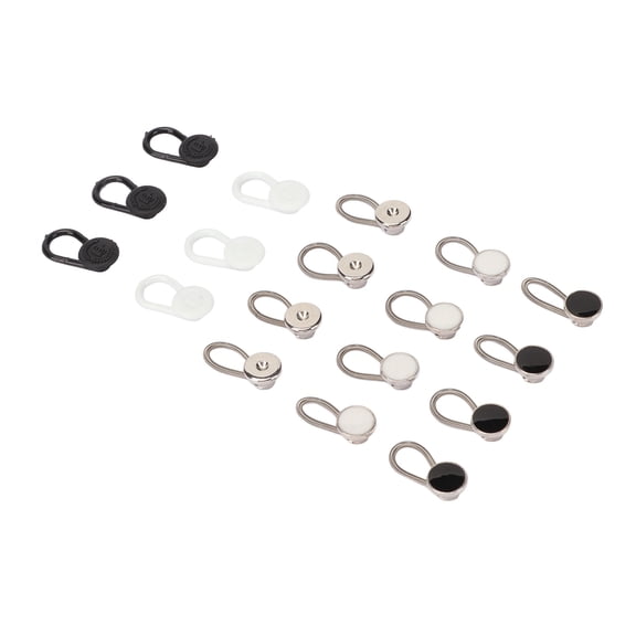Ccdes 18PCS Collar Extender Multifunctional Elastic Neck Button Extender For Mens Shirt Pants Dress,Neck Button Extender,Collar Button Extender