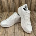 thumbnail image 3 of New Balance 608 V5 White Leather Mens Walking Shoes Sneakers MX608V5 Size 12.5 D, 3 of 6