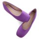 thumbnail image 1 of Zapatos SAILING LU, vestido plano morado para mujer, de gamuza, talla 5, 1 of 7