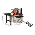 thumbnail image 2 of Edge Banding Machine, Handheld Edge Bander, 110V Woodworking Edge Trimmer with Dual-Side Gluing, 900W Copper Motor, 19.7 ft/min Speed, Adjustable Height 0.28-2.4 Inch, 0.26 Gal Glue Pot, 2 of 10