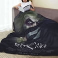 thumbnail image 5 of Beetlejuice Beetlejuice Blanket Super Soft Cozy Throw Blanket Fuzzy Comfy Flannel Blanket Warm Plush Blankets For Couch, Sofa, Bed 50"X40", 5 of 8