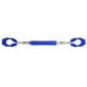 thumbnail image 5 of Barra transversal para manillar de motocicleta de 7/8 pulgadas, ajustable, reforzada, con palanca de equilibrio, aleación de aluminio CNC, universal, azul, 5 of 14
