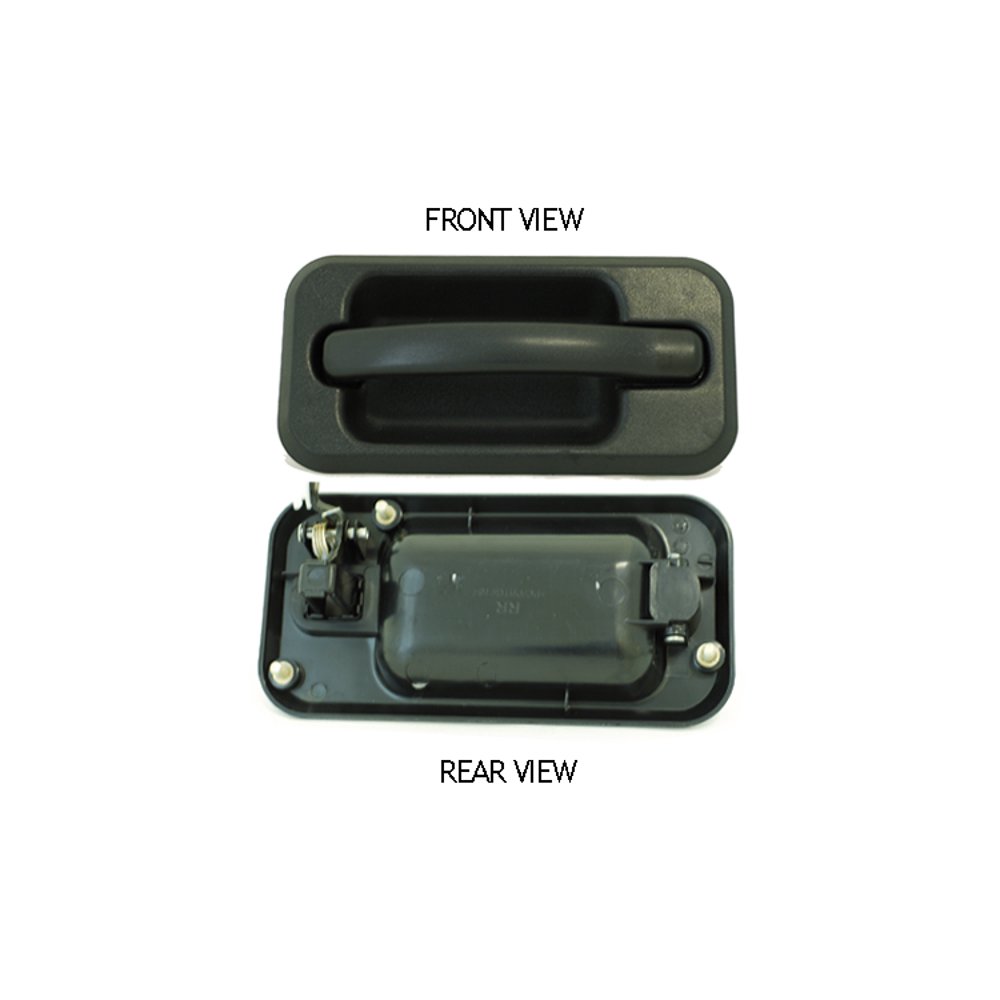 Replacement Outer Rear Driver Side Black Door Handle For 0307 Hummer