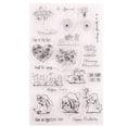 thumbnail image 2 of TIMIFIS Home Decor 1pc Happy Easter Rubber Clear Stamp for Card Making Decoration and Scrapbooking Office DecorFall, 2 of 7