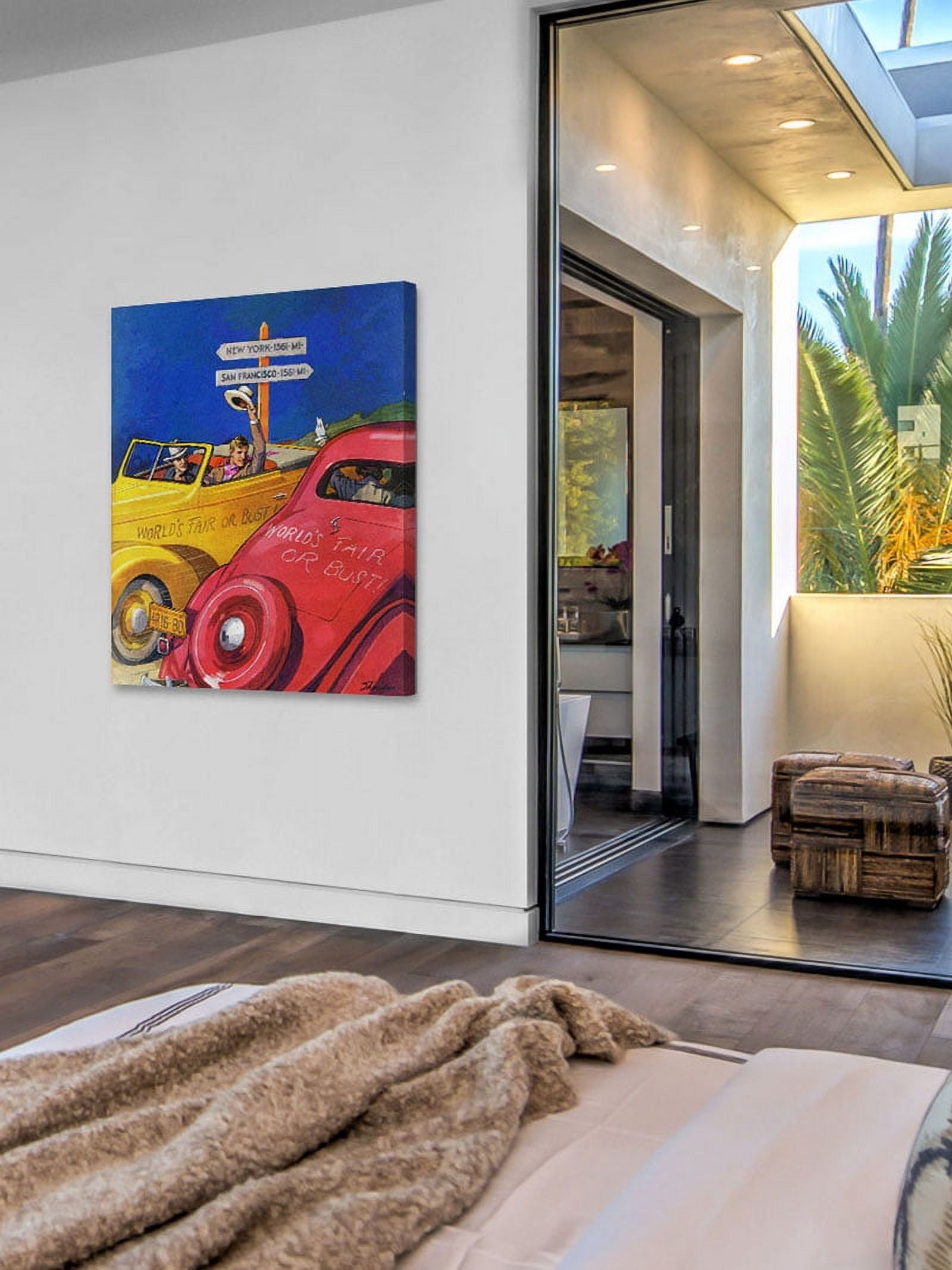 Marmont Hill "World's Fair or Bust" by John E. Sheridan Painting Print on Canvas