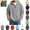 Light Gray, variant on YOUYEDIAN Boys 1/4 Zip up Hoodie Casual Long Sleeve Waffle Hooded Sweatshirt
