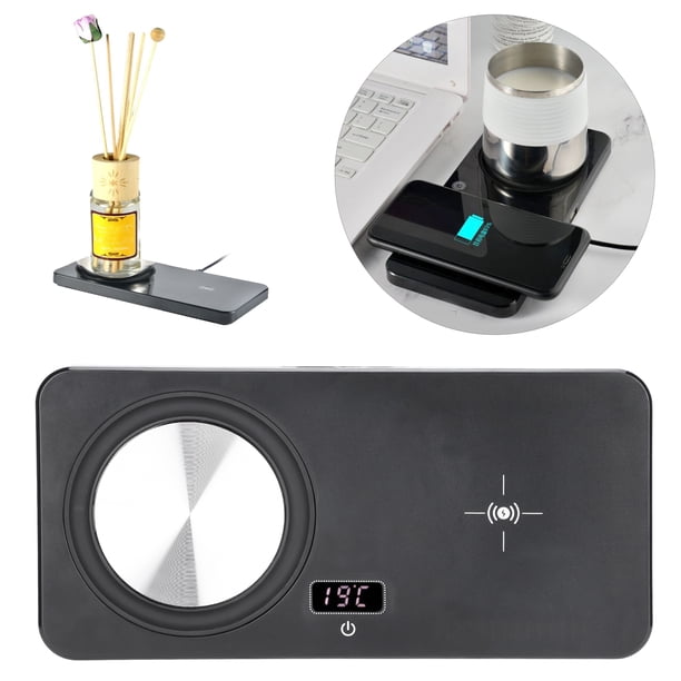 Cargador De Teléfono, Almohadilla De Carga Inalámbrica De Carga Inalámbrica USB 2-en-1, Oficina De Dormitorios De Escritorio Para Casa