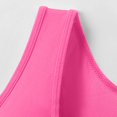 thumbnail image 6 of YWDJ Sleep Bras for Women Plus Size Pullover Lounge Bras No Wire Sleep Bras Wide Strap Full Coverage Bras Push up Low Support Racerback Bras Padded Workout Bras Comfortable Wrap Solid Bras Pink M, 6 of 9