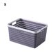 thumbnail image 3 of Caja de Almacenamiento Apilable Billuyoard de PP para Organizar Escritorio Gris S, 3 of 6