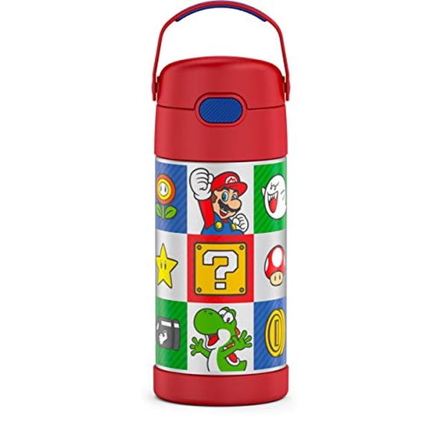 Botella con pajita THERMOS FUNTAINER de 355 ml.