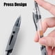 thumbnail image 5 of Bolgrafo Neutro Con Botn Pulsador, Secado Rpido, Gran Capacidad, Punta De 0, 5 Mm, Color Negro, Ideal Para Estudiantes. Fabricado En Plstico Negro, Perfecto Para Cuadernos Escolares Y, UKHBMC, 5 of 7