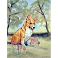 thumbnail image 1 of Corgi Drapeau - Taille Jardin, 11 x 15 Po., 1 of 1