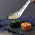thumbnail image 4 of Clearance! Small Slotted Spoons Spherification Spoon Stainless Slotted Spoons Strainers Colander Spherification Molecular Slotted Bar Spoon for Kitchen, 4 of 5