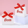 thumbnail image 5 of 10-Pack Valentine's Day Gift Boxes, Hot Stamping Love Ribbon Favor Boxes, Holiday Party Decoration Boxes, Charming "Love" Design Ideal for Valentine's Gifting, 5 of 6