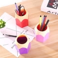 thumbnail image 3 of Ohufall 1Pc Desktop Pen And Pencil Pot Office Supplies Stationery Storage Desk Organizer Pen Holder For Desk Office Accessories, 3 of 5