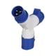 thumbnail image 1 of 16a Camping Caravans Single To 2/3 Way Electrical Hook Up Splitter Adapter, 1 of 5