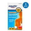 (3 pack) (3 Pack) Equate Maximum Strength Acid Reducer Famotidine Tablets, 20 mg, 200 Ct
