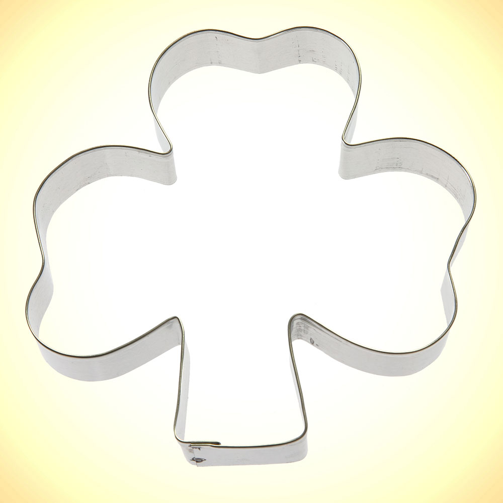 Shamrock Cookie Cutter 5 in