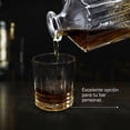 thumbnail image 5 of Vasos de Vidrio para Whisky con Decantador de Cristal IDEA NUOVA 860 ml, 5 of 5