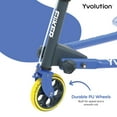 thumbnail image 4 of Yvolution Fliker Air A3 3 Wheels Kids Drift Wiggle Scooter for Boys and Girls Ages 7+ Years (Blue), 4 of 10
