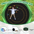 thumbnail image 3 of LHX 10FT 14FT 16FT Trampoline with Enclosure Net, Outdoor Trampolines for Kids Adult, Backyard Trampoline with Basketball Hoop, Ladder, Stakes, Lights, Sprinklers, Socks, Heavy Duty, 1000 LBS Loading, 3 of 9