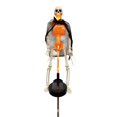 thumbnail image 2 of EclipseJewels Halloween Solar Garden Stake Light Outdoor Decor - Glowing Skeleton Figurine with LED Lamp, 3D Creepy Waterproof Skull Yard Ornament for Lawn Grave Patio Pathway Party,Orange, 2 of 3