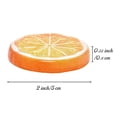 thumbnail image 4 of 10 Pcs Lemon Artificial Fruit Highly Simulation Lifelike Model Party Decoration Orange, 4 of 4