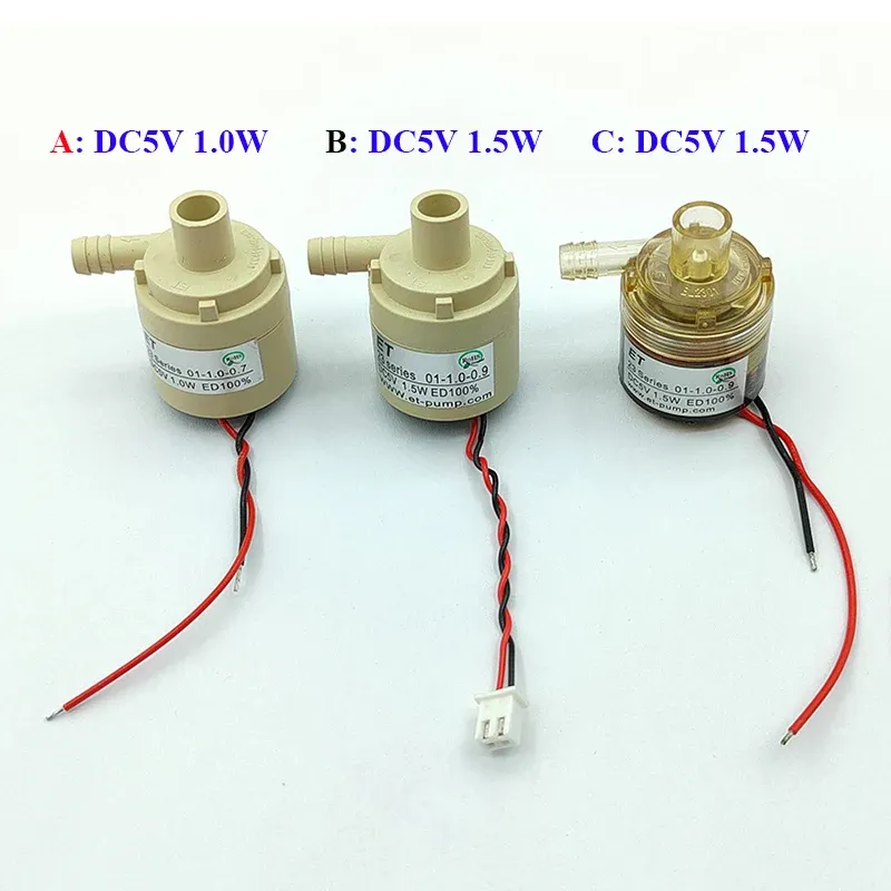 ET 23 Series Mini Brushless DC 5V 6V Submersible Water Pump with Centrifugal Impeller for DIY Fountain Aquarium Circulating Pump