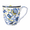 Blue2, variant on LanHong 14oz Floral Coffee Mug with Handle Bone China Coffee Tea Cup Christmas Birthday Gifts for Women Men Family Friend