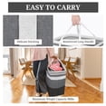 thumbnail image 6 of 2 Pack 75L Large Laundry Basket with Extended Handles, Gradient Gray Laundry Hamper for Clothes, Towels, Toys, Home Organizer, 6 of 6