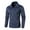 Navy, variant on vdgthytj Mens Causal Pullover Top Button up Thin Fleece Fall Winter Sweaters Long Sleeved Collar Sweater Tops