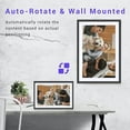 thumbnail image 4 of 5G WiFi Digital Photo Frame 10.1 Inch Smart Digital Picture Frame with 1280x800 IPS Touch Screen, Auto-Rotate and Slideshow, Easy Setup to Share Moments Via APP from Anywhere Anytime (5G), 4 of 6