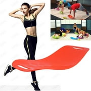 Professional Rocker Board - Improve Core Strength, Flexibility, Posture, Stability - Full Non-Slip Platform - Safe Fun Low Impact Exercise - Commercial Quality Balance Board-Orange