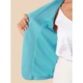 thumbnail image 5 of INSPIRE CHIC Business Blazer for Women's Work Office Open Front Casual Dressy Suit Jackets XS Light Blue, 5 of 6