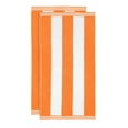 thumbnail image 4 of BNM Cabana Stripes Beach Towel, 34 x 64, Set of 2, Orange, 4 of 8