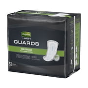 Depend Guards Incontinence Pads, Disposable, Maximum Absorbency, 12 Length