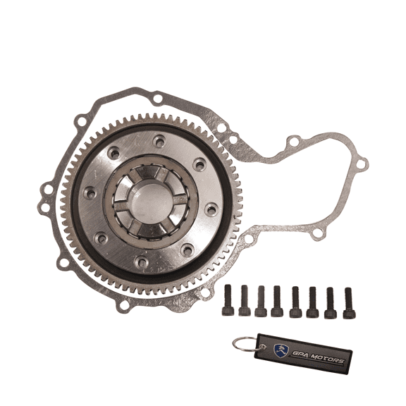 One Way Starter Clutch With Gear Fits Polaris Predator 500 2003-2007 Outlaw 500 2006-2007