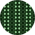 thumbnail image 1 of Ahgly Company Machine Washable Indoor Square Transitional Night Black Area Rugs, 3' Square, 1 of 7