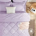 thumbnail image 2 of Sleepdown Comforter Set 5-Piece Bed in a Bag - Light Purple, Twin, 2 of 7