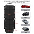 thumbnail image 3 of Protector de asiento de coche XHYANG de tela 600D impermeable, paquete de 2, 3 of 7
